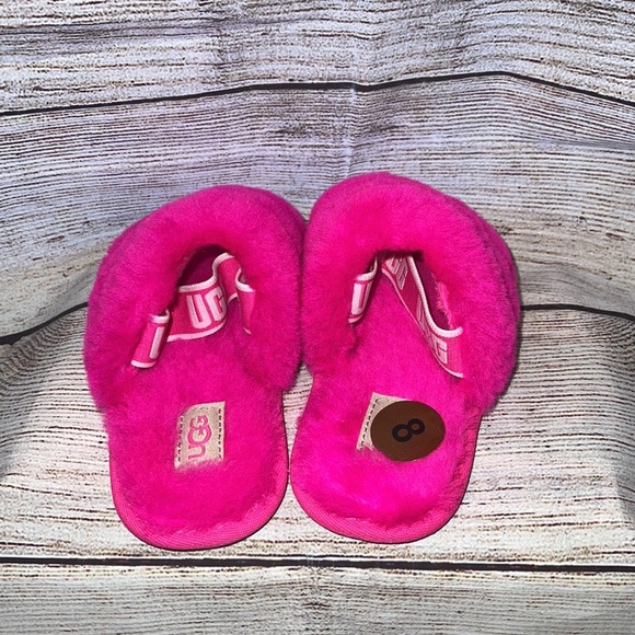 👶🏽 UGG Fluff Yeah Slide Little Girls - Picture 3 of 3